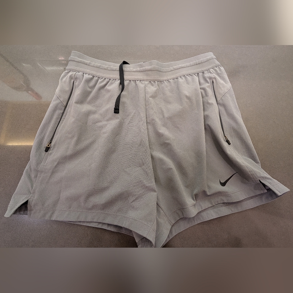 Nike Light Gray Athletic Shorts